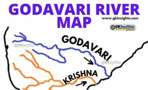 Godavari River Map