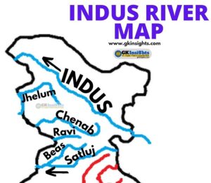 Indus River Map