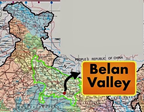 Belan Valley on India Map