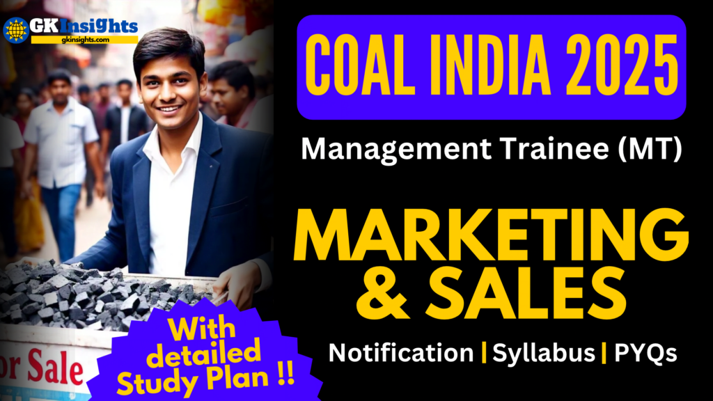 Coal India Marketing GkInsights.com